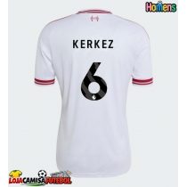 Camisa de Futebol Liverpool Milos Kerkez #6 Equipamento Secundário 2026-27 Manga Curta